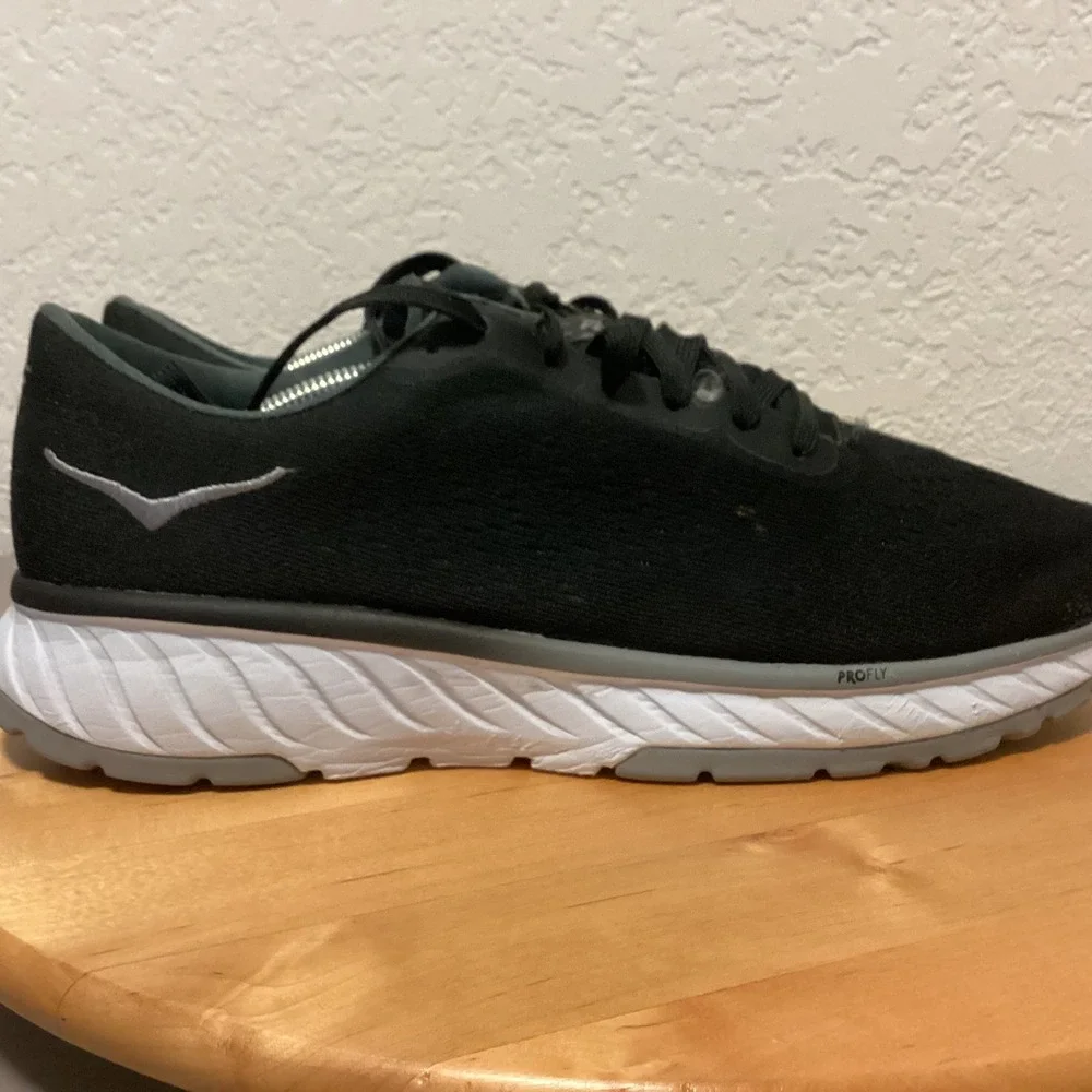Hoka One One Cavu 2 Women's Black White Lightweight Running Shoes Size 9 PROFLY‎